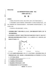 2025年青桐鸣高三上学期10月物理试题含答案