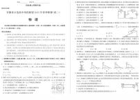 安徽省示范高中培优联盟2024-2025学年高二下学期春季联赛物理试卷（含答案）
