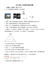 安徽省芜湖市师大附中2026届高三上学期10月月考物理试题（Word版附解析）