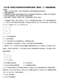 2025届广东省普宁市华美实验中学高考模拟冲刺卷（提优卷）（二）物理试题理试题