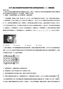 2025届江苏省淮安市吴承恩中学高三高考适应性测试（一）物理试题