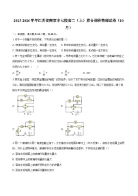 2025-2026学年江苏省南京市七校高二（上）联合调研物理试卷（10月）-自定义类型