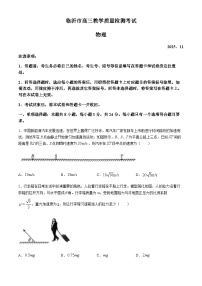 山东省临沂市2025-2026学年高三上学期11月教学质量检测考试物理试卷(无答案)