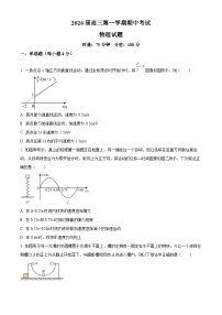 湖南省衡阳市第八中学2026届高三上学期期中考试物理试卷（Word版附解析）