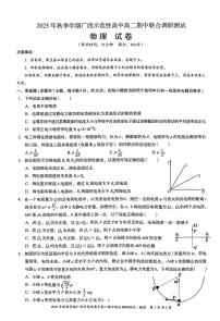 广西示范性高中2025-2026学年高二上学期期中联合调研测试物理试卷（PDF版附解析）