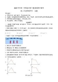 浙江省温州新力量联盟2025-2026学年高二上学期11月期中联考物理试卷（Word版附解析）