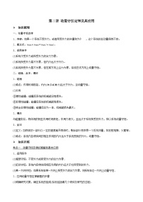 高三物理一轮复习精讲精练 第二讲 动量守恒定律及其应用（2份，原卷版+解析版）