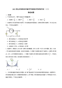 山西省临汾市2025届高三下学期考前适应性训练考试（三）物理试卷(含答案）