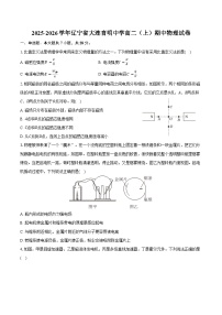 2025-2026学年辽宁省大连育明中学高二（上）期中物理试卷（含解析）