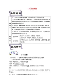 高考物理一轮复习考点分类训练1.3运动图像（2份，原卷版+解析版）