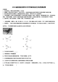 2026届安徽省合肥市长丰中学高考适应性考试物理试卷含解析
