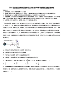 2026届安徽省合肥市安徽师范大学附属中学高考物理全真模拟密押卷含解析