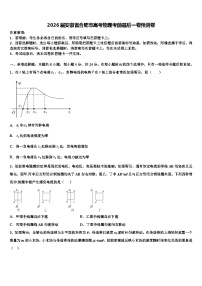2026届安徽省合肥市高考物理考前最后一卷预测卷含解析