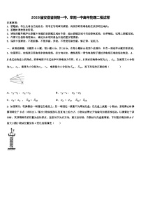 2026届安徽省铜陵一中、阜阳一中高考物理二模试卷含解析