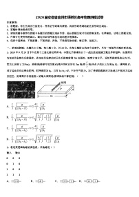 2026届安徽省宿州市埇桥区高考物理四模试卷含解析