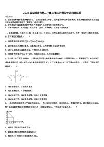 2026届安徽省合肥二中高三第三次模拟考试物理试卷含解析