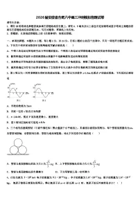 2026届安徽省合肥八中高三冲刺模拟物理试卷含解析