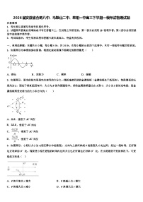 2026届安徽省合肥八中、马鞍山二中、阜阳一中高三下学期一模考试物理试题含解析