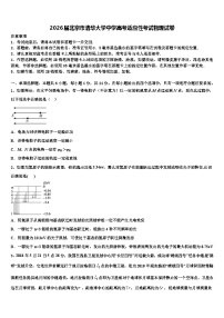 2026届北京市清华大学中学高考适应性考试物理试卷含解析