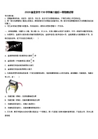 2026届北京市156中学高三最后一卷物理试卷含解析