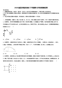2026届北京海淀区高三下学期第六次检测物理试卷含解析