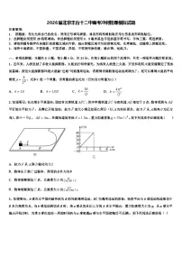 2026届北京丰台十二中高考冲刺物理模拟试题含解析