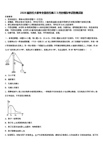 2026届百校大联考全国名校高三3月份模拟考试物理试题含解析