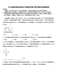 2026届北京海淀北京科技大学附属中学高三第五次模拟考试物理试卷含解析