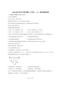 2024-2025学年宁夏石嘴山三中高二（上）期末物理试卷（有答案）