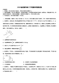 2026届成都市高三下学期联考物理试题含解析