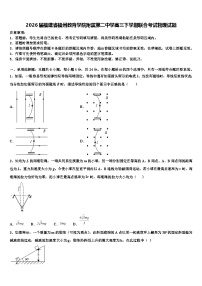 2026届福建省福州教育学院附属第二中学高三下学期联合考试物理试题含解析