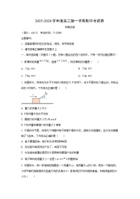 2025-2026学年贵州省铜仁市高二上学期期中考试物理试卷（学生版）