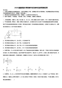 2026届福建省长泰县高中名校高考压轴卷物理试卷含解析