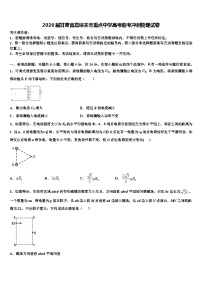 2026届甘肃省嘉峪关市重点中学高考临考冲刺物理试卷含解析