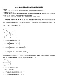 2026届甘肃省陇东中学高考仿真模拟物理试卷含解析