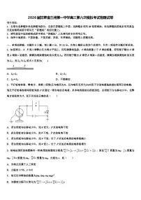 2026届甘肃省兰州第一中学高三第六次模拟考试物理试卷含解析