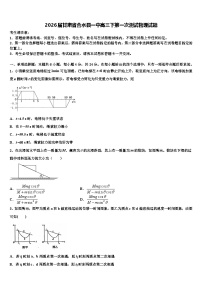 2026届甘肃省合水县一中高三下第一次测试物理试题含解析