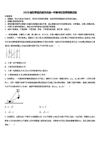 2026届甘肃省武威市武威一中高考仿真卷物理试题含解析
