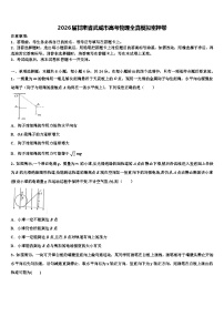2026届甘肃省武威市高考物理全真模拟密押卷含解析