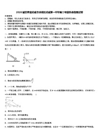 2026届甘肃省武威市凉州区武威第一中学高三考前热身物理试卷含解析