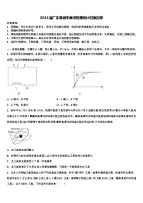 2026届广东惠州市高考物理倒计时模拟卷含解析