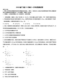 2026届广东省13市高三一诊考试物理试卷含解析