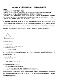 2026届广东广州外国语学校高三二诊模拟考试物理试卷含解析