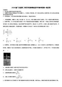 2026届广东省第二师范学院番禺附属中学高考物理一模试卷含解析