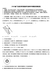 2026届广东省东莞外国语学校高考冲刺模拟物理试题含解析