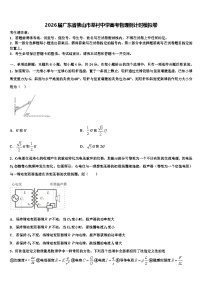 2026届广东省佛山市莘村中学高考物理倒计时模拟卷含解析