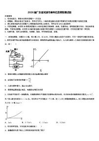 2026届广东省河源市高考仿真卷物理试题含解析