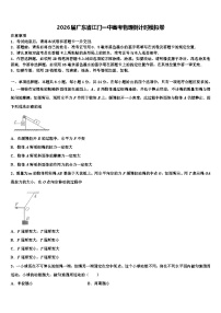2026届广东省江门一中高考物理倒计时模拟卷含解析