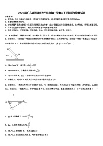 2026届广东省河源市连平县忠信中学高三下学期联考物理试题含解析