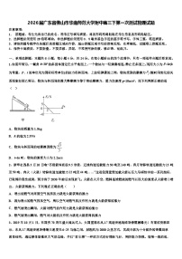 2026届广东省佛山市华南师范大学附中高三下第一次测试物理试题含解析